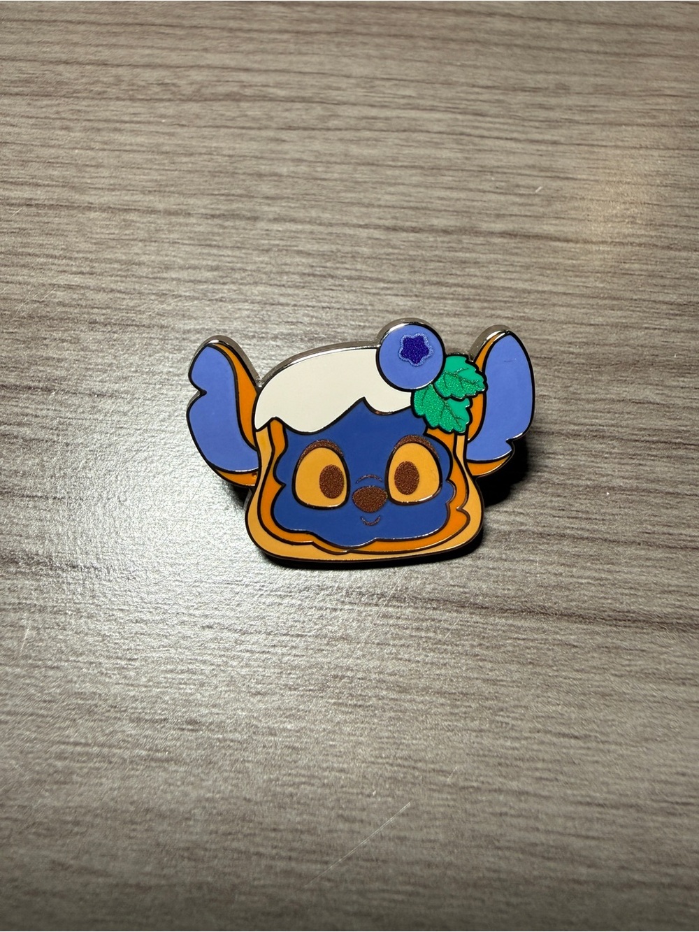 Disney Pins Stitch Frosted Blueberry Loaf